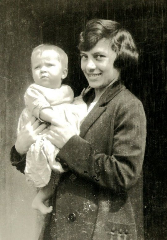 Catherine McGarr and Child