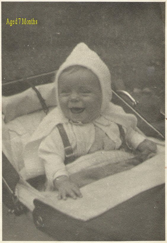 Christine aged 7 months