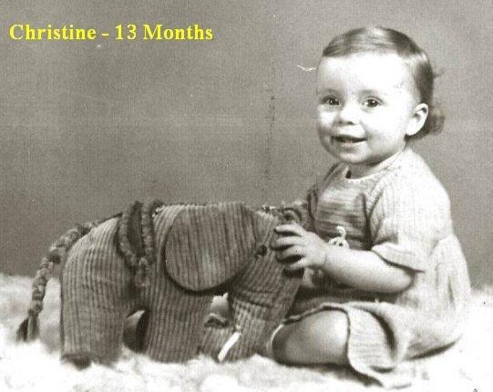 Christine aged 18 months