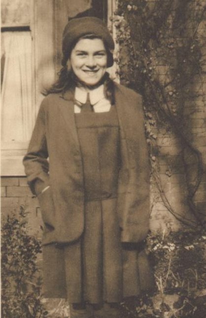 Eleanor McGarr c1932 ...all dressed up for school