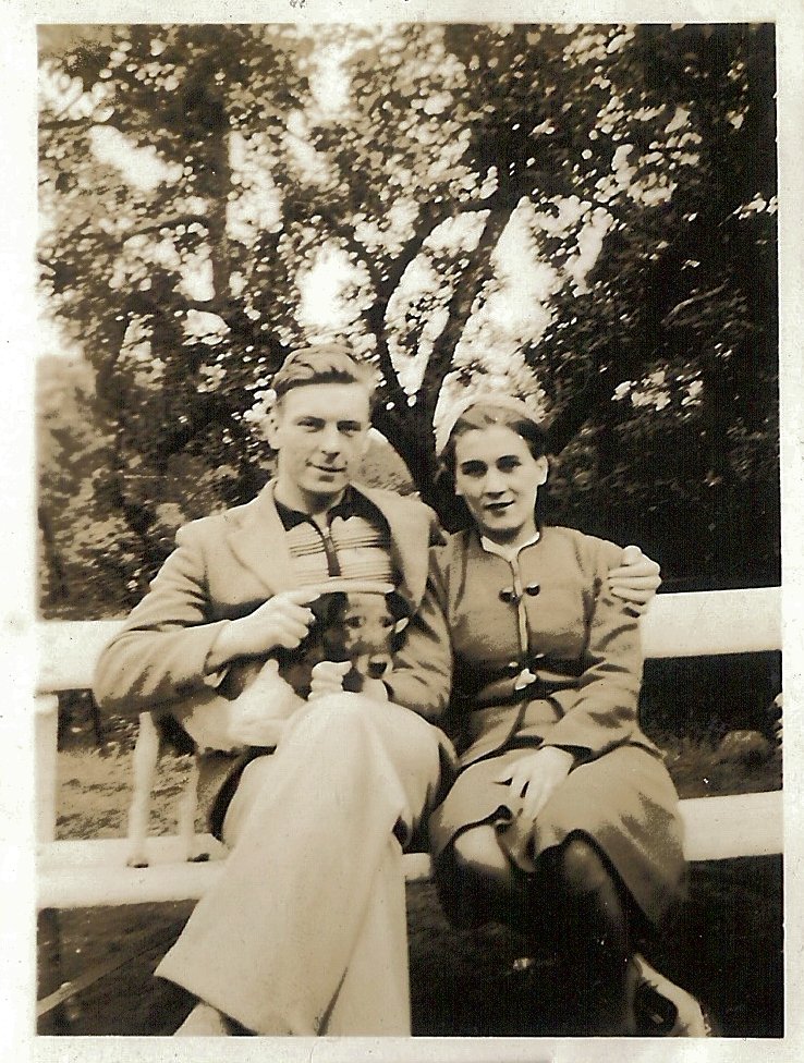 Harry and Eleanor with 'judy'